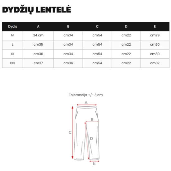 Vīriešu melni sporta šorti Star