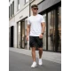 Vīriešu melni sporta šorti Star