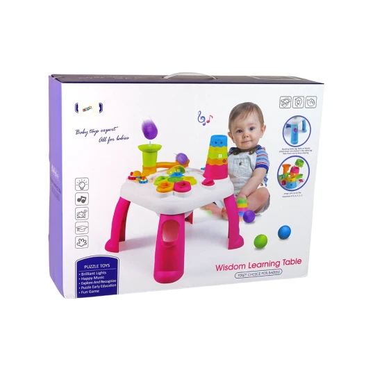 Zils interaktīvs aktivitāšu galds