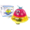 Ūdens bumba UFO LED Happy Music Pink