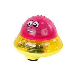 Ūdens bumba UFO LED Happy Music Pink