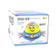 Ūdens bumba UFO LED Happy Music Pink