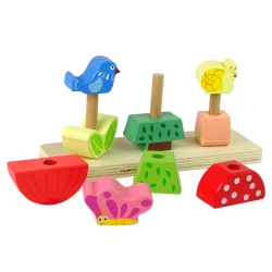 Koka puzle Ziedu tauriņš Putns