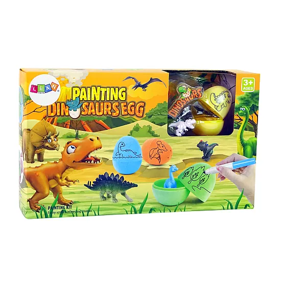 Dinozauru olu krāsošanas komplekts Saimnieki