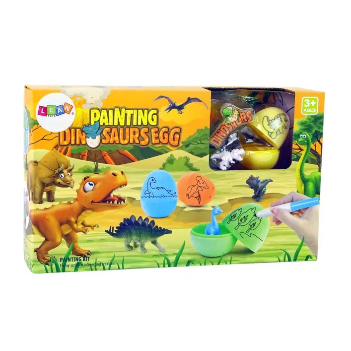 Dinozauru olu krāsošanas komplekts Saimnieki