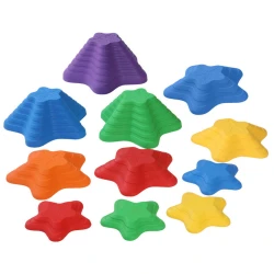 Sensorie krāsainie akmeņi, 4 izmēri