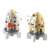 Koka raķešu mācību krelles Pārnesumkārbas
