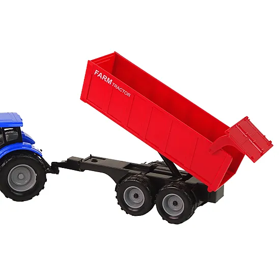 Traktors ar piekabi Lauksaimniecības transportlīdzeklis Ferma