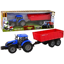 Traktors ar piekabi Lauksaimniecības transportlīdzeklis Ferma