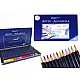 Set of 36 Watercolor Pencils Metal Container Saimnieki