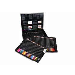 Zīmēšanas komplekts, zīmuļi kastītē, 74 gab. XXL