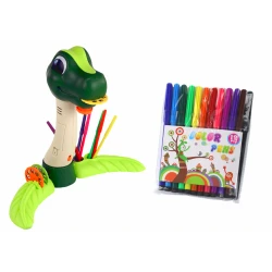 Dinozauru zīmēšanas projektora audio piederumi