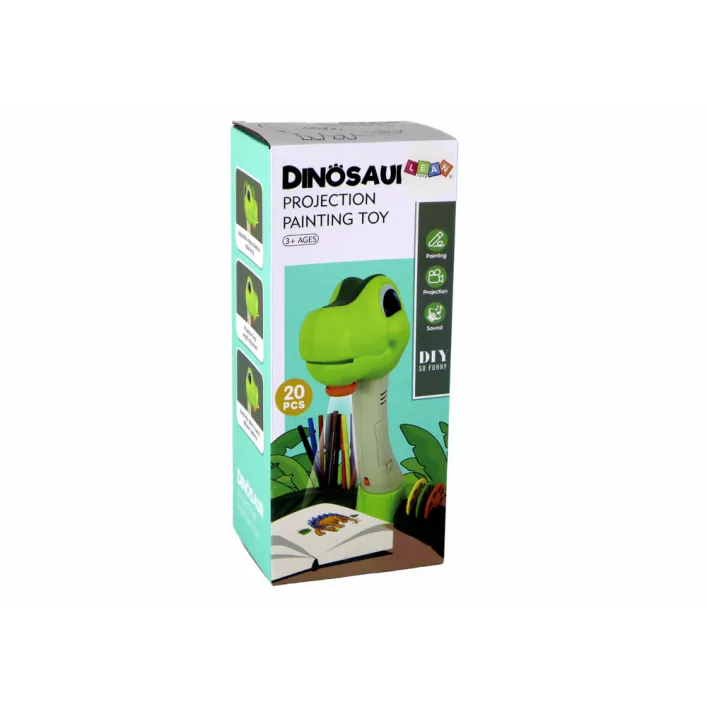 Dinozauru zīmēšanas projektora audio piederumi