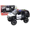 Braukšanas Offroad Raptor policijas melnā atvēršanas durvju skaņas gaisma