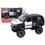 Braukšanas Offroad Raptor policijas melnā atvēršanas durvju skaņas gaisma