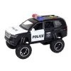 Braukšanas Offroad Raptor policijas melnā atvēršanas durvju skaņas gaisma