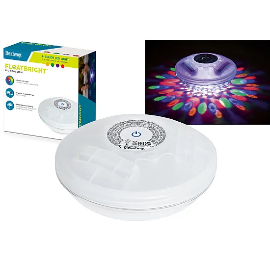 Baterijomis maitinama LED baseino lempa Bestway 58419