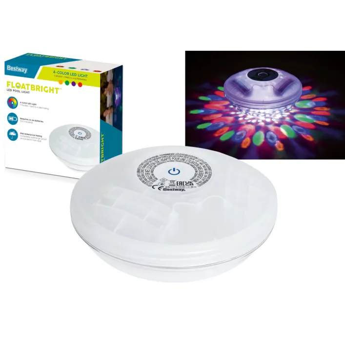 „Bestway“ bateriju darbināma LED baseina lampa 58419