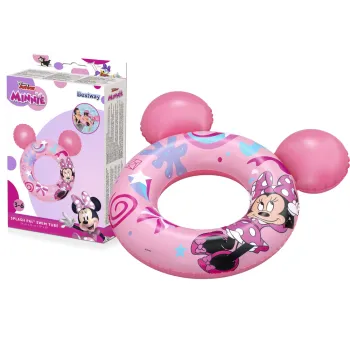 Peldēšanas riņķis ar Minnie Mouse 74 cm x 76 cm Bestway 9102N