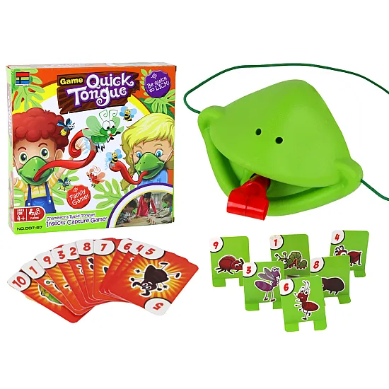 Jautra prasmju spēle Quick Tongue Galda un sporta spēles