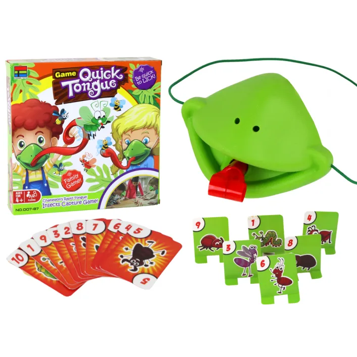 Jautra prasmju spēle Quick Tongue Galda un sporta spēles