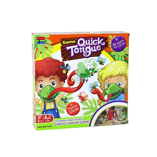 Jautra prasmju spēle Quick Tongue Galda un sporta spēles