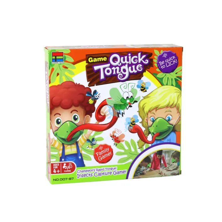 Jautra prasmju spēle Quick Tongue Galda un sporta spēles