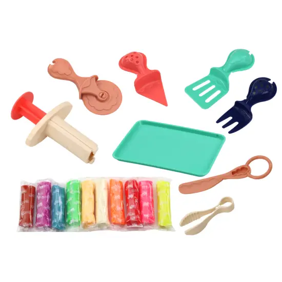 Plastilīna komplekts ar piederumiem pašdarināšanai Modelēšanas un formēšanas rīki