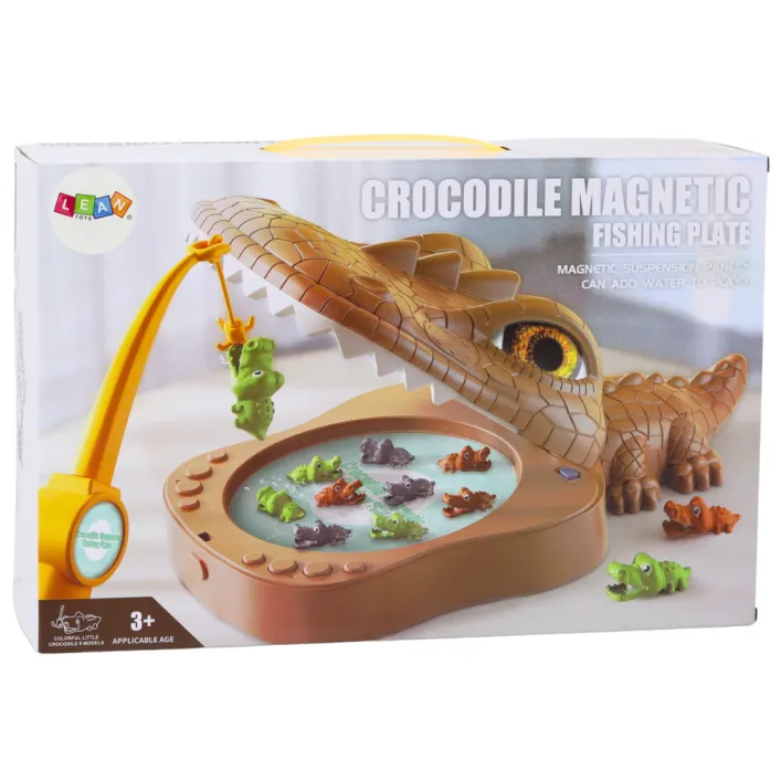 Krokodilu zvejas spēle Brūnais krokodils Galda un sporta spēles