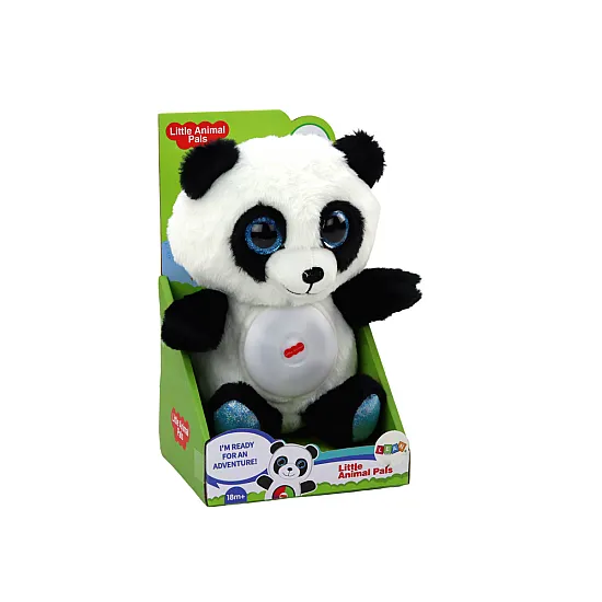 Panda lācis miega šūpuļlampa, mīkstā rotaļlieta, 30 cm
