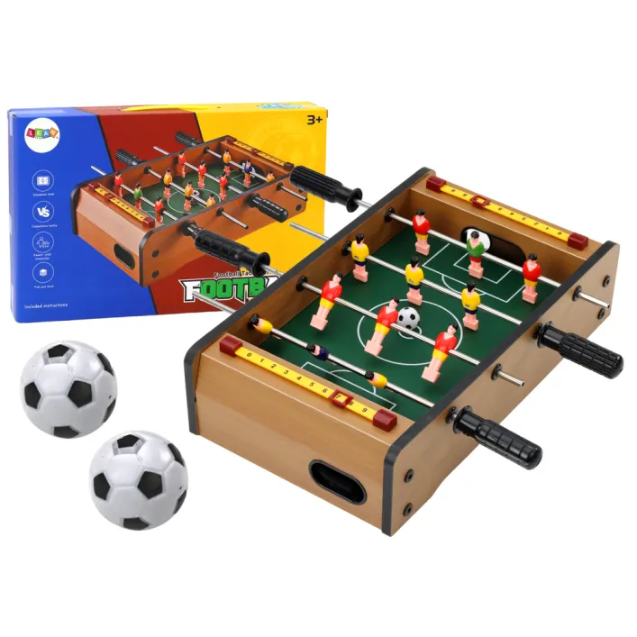 Mini koka galda futbols 36 cm Galda un sporta spēles