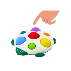 Sensorā rotaļlieta bruņurupucis ar Pop-It tāfelīti 