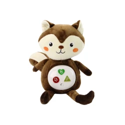 Plīša vāverīte Interaktīvā izglītojošā miega rotaļlieta Cuddly Melodies