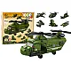 Militāro helikopteru bloku komplekts Militāri zaļš 1000 gab.