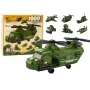 Militāro helikopteru bloku komplekts Militāri zaļš 1000 gab.
