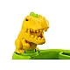 Smėlio žaislų rinkinys su dinozurų formelėmis