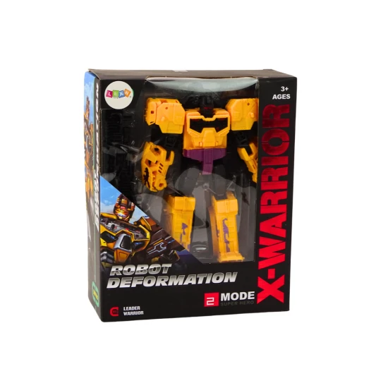 Robot Tank With Weapon 2in1 Transformation X-Warrior Yellow