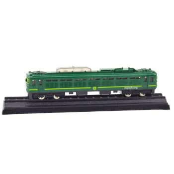 Kolekcijas modelis vilciena vagons 1:48 Metāliski zaļš