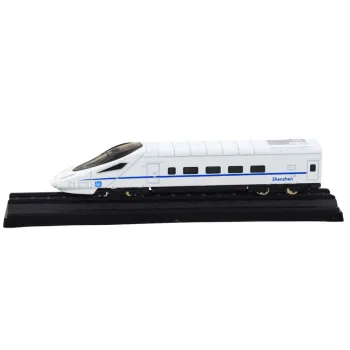 Kolekcijas modelis vilciena vagons balts 1:48 Metāls