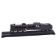 Collectible Model Train Wagon Locomotive 1:48 Metal Black
