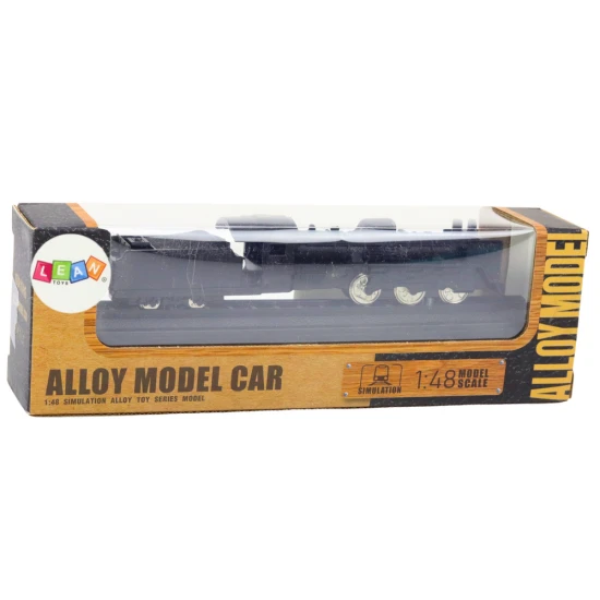 Collectible Model Train Wagon Locomotive 1:48 Metal Black