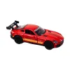 Sporta automašīna 1:32 Rīcības figūra Sarkanais spoileris metālisks