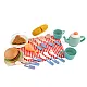 Barbecue Set Grill Food Cutlery Plates Cups Sadzīves tehnika, virtuves