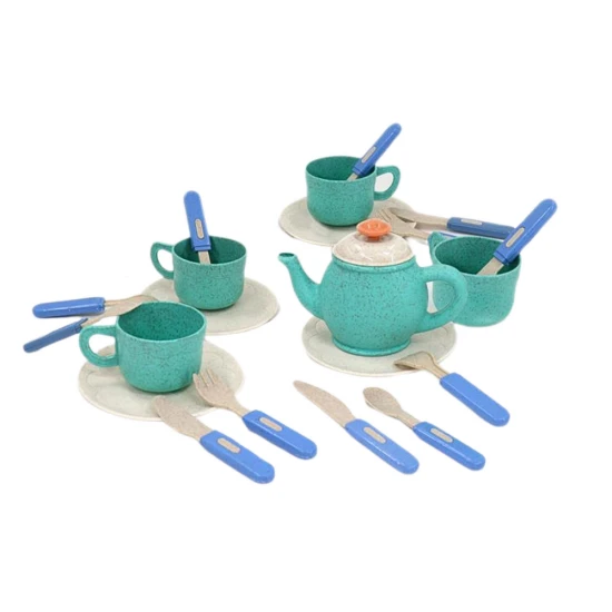 Set of tableware, cups, plates, cutlery, teapot, 22 pieces Sadzīves tehnika, virtuves