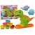 Plastilīna komplekts 6 krāsās ar dinozauru
