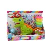 Plastilīna komplekts 6 krāsās ar dinozauru