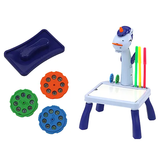 Mini projektorius Tetris stalas 2in1 Miego priemonės ir projektoriai