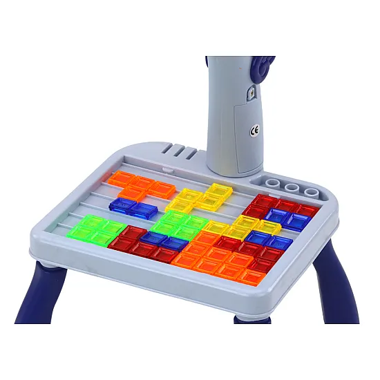 Mini projektorius Tetris stalas 2in1 Miego priemonės ir projektoriai