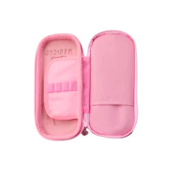 Rozā zīmuļlieta ar vienradzi 24 cm x 11 cm x 7 cm