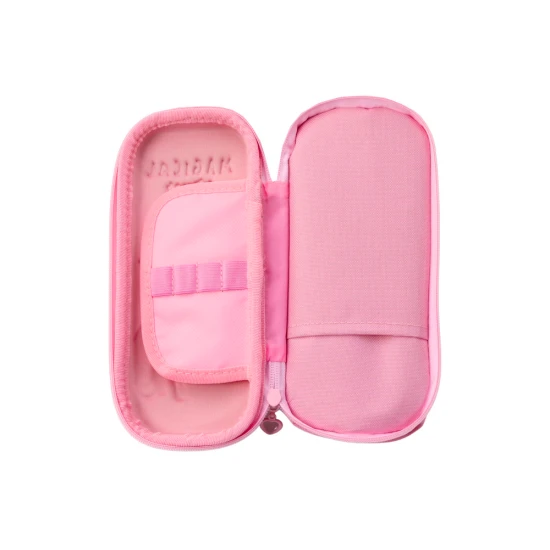 Rozā zīmuļlieta ar vienradzi 24 cm x 11 cm x 7 cm Vimpeļi